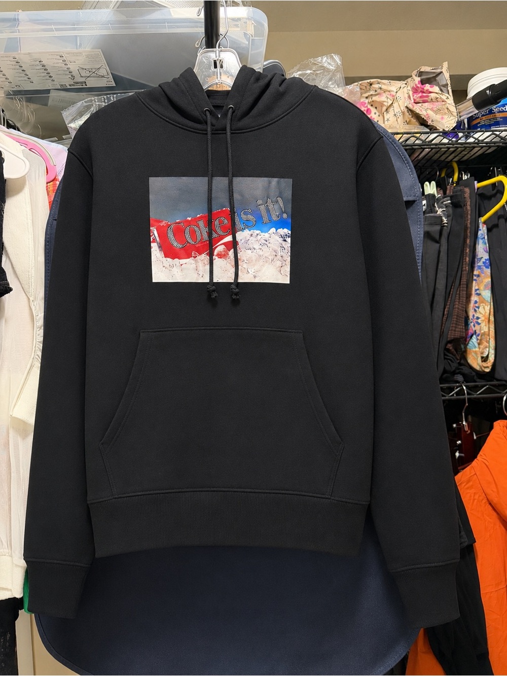 Rare Coca-Cola x Parade “Coke Is It!” Hoodie | Size Small | Never Worn